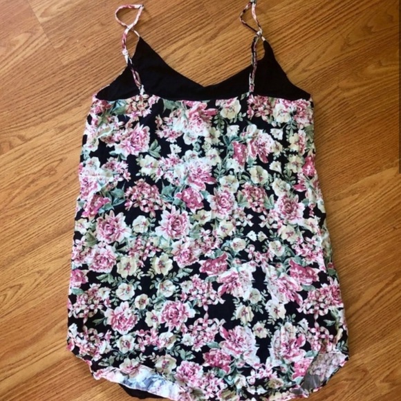 Comfy Floral Pink Tank Dress - Picture 2 of 4